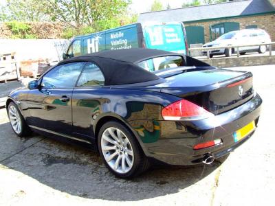 BMW 650 after an enhancement and protection